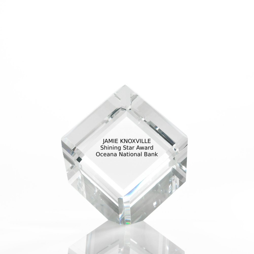 View larger image of Limitless Collection: Crystal Logo Collection - Cube